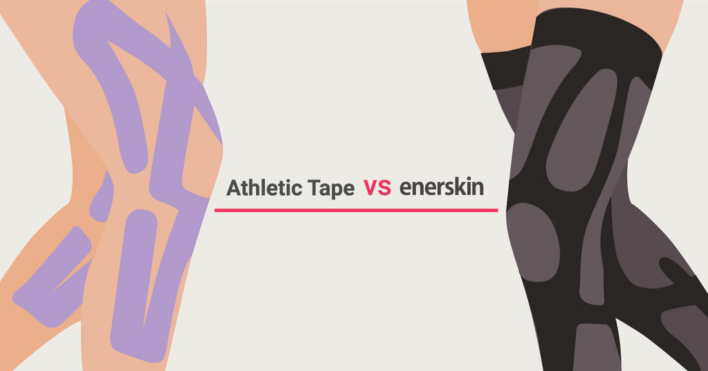 Enerskin’s Medical-Grade Silicone Taping and the Advantages over Ordinary Athletic Tape