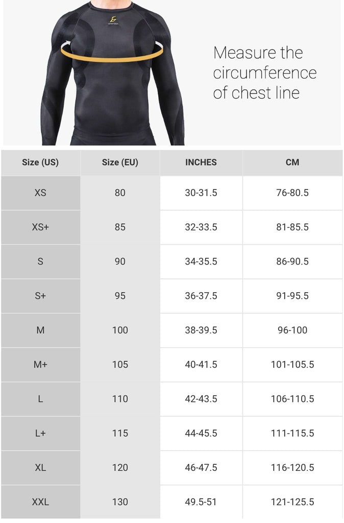 Enerskin E75 Women's Short Sleeve Compression T-Shirt S / Black