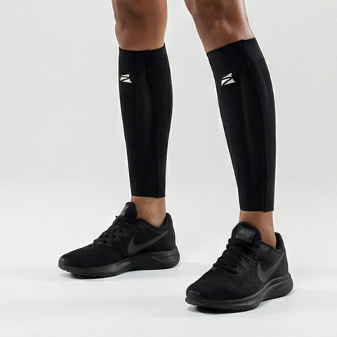 (NEW) E75 Calf Compression Sleeve - Black (1 Pair / Unisex)