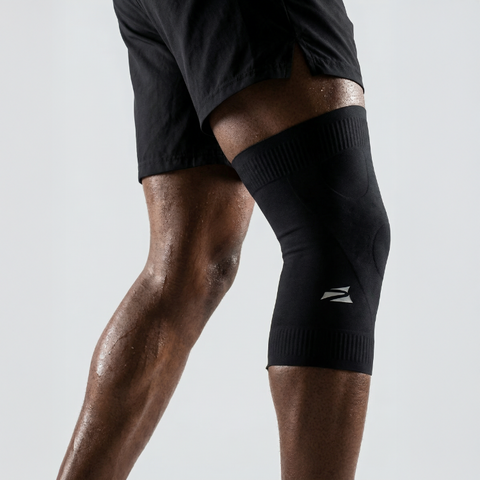 (NEW) E75 Knee Compression Sleeve -Black (Right or Left / Unisex)