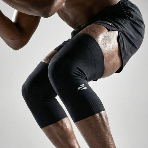 (NEW) E75 Knee Compression Sleeve - Black (1pair / Unisex)