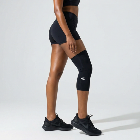(NEW) E75 Knee Compression Sleeve -Black (Right or Left / Unisex)