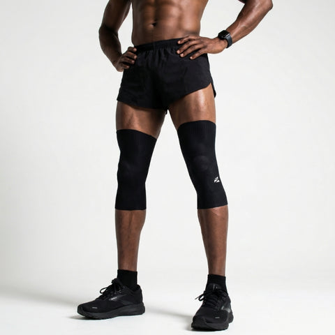 (NEW) E75 Knee Compression Sleeve - Black (1pair / Unisex)
