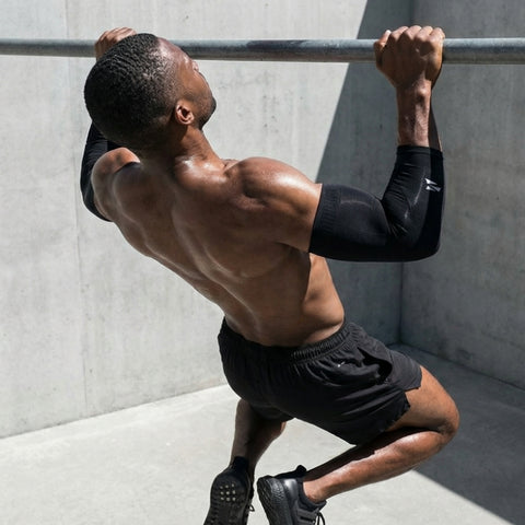 E75 Elbow Compression Sleeve - Black (Right or Left / Unisex)