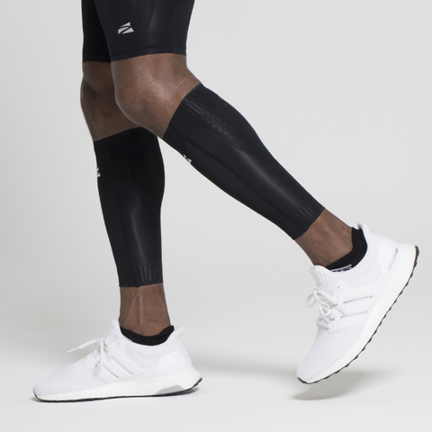 (NEW) E75 Calf Compression Sleeve - Black (1 Pair / Unisex)